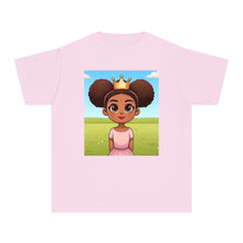 Youth - Young Queen Midweight T-Shirt (African American / Black Girl)