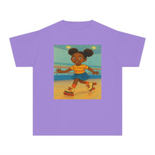 African American Girl Roller Skating (Black Girl Roller Skating)