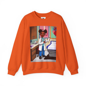 Adult - Girl Doctor Crewneck Sweatshirt (V2)