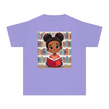 Youth - Young Reader Midweight T-Shirt (African American / Black Girl)