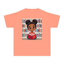 Youth - Young Reader Midweight T-Shirt (African American / Black Girl)