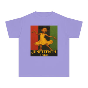Artistic Juneteenth T-Shirt for Girls – Black-Owned Kids Clothing