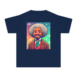 Black History Month T-shirt for Kids - Frederick Douglass, Black History T-Shirt for Boys and Girls