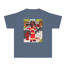 Fireman T-Shirt for Boys (African American Boy / Black Boy)