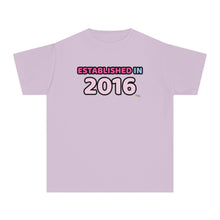Back to School "Established in 2016" Age, Birthday, Grade, Girls T-shirt