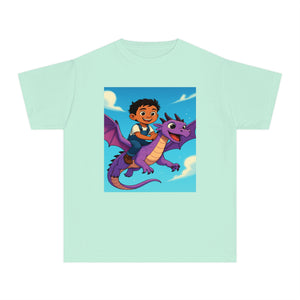 Dragon Rider T-Shirt for Boys (Hispanic Boy)