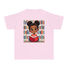 Youth - Young Reader Midweight T-Shirt (African American / Black Girl)