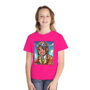 Black History Month T-Shirt for Kids - Bessie Coleman, Black History T-Shirt for Girls and Boys