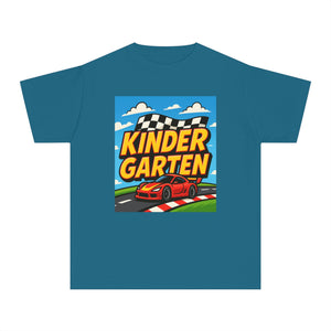 Kindergarten Back to School Race Car T-Shirt for Boys