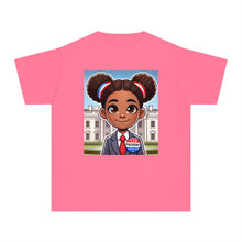 Youth - Future President Midweight Tee (African American / Black Girl)