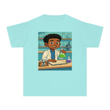 Future Scientist STEM T-Shirt for Boys (African American Boy / Black Boy)