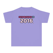 Back to School "Established in 2016" Age, Birthday, Grade, Girls T-shirt