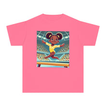 Youth - Incredible Girls Gymnastics T-Shirt (African American / Black Girl)