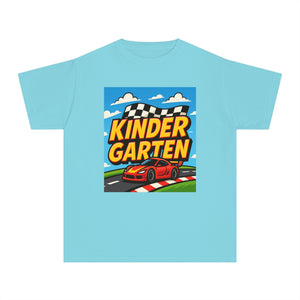 Kindergarten Back to School Race Car T-Shirt for Boys