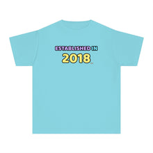 Back to School "Established in 2018" Age, Birthday, Grade, Girls T-shirt