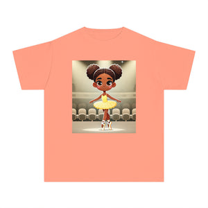 Youth - Powerful Ballerina T-Shirt for Black Girls