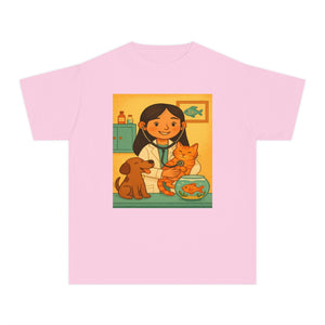 Asian American Veterinarian T-Shirt for GIrls
