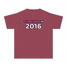 Back to School "Established in 2016" Age, Birthday, Grade, Girls T-shirt