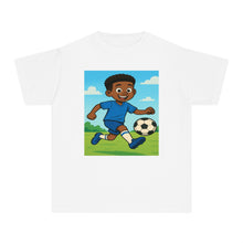 Amazing Boys Soccer T-Shirt (African American Boy / Black Boy)