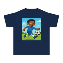 Amazing Boys Soccer T-Shirt (African American Boy / Black Boy)