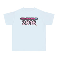 Back to School "Established in 2016" Age, Birthday, Grade, Girls T-shirt