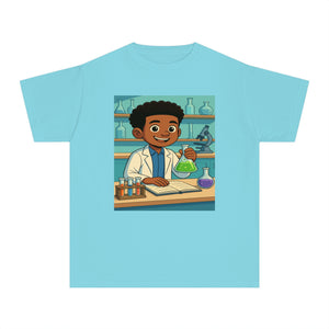 Future Scientist STEM T-Shirt for Boys (African American Boy / Black Boy)