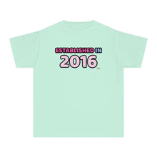 Back to School "Established in 2016" Age, Birthday, Grade, Girls T-shirt