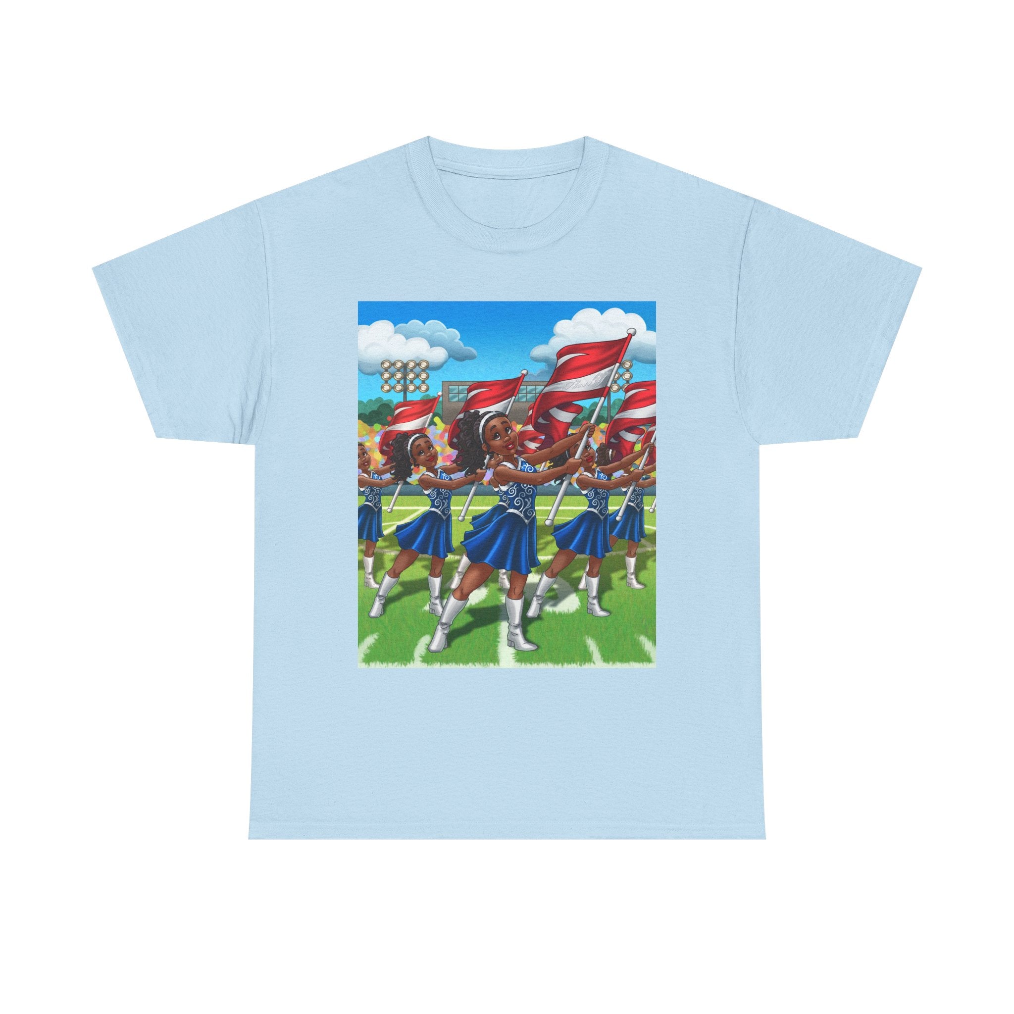 Adult - HBCU Marching Band Flag Corps T-Shirt