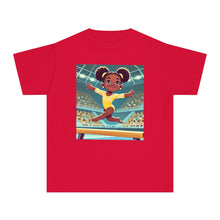 Youth - Incredible Girls Gymnastics T-Shirt (African American / Black Girl)