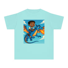 Fire Dragon T-Shirt for Boys (African American Boy / Black Boy)