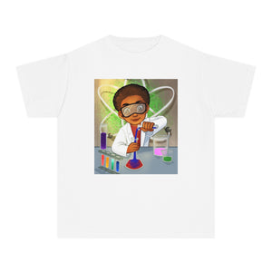 Youth - Future Scientist Midweight Tee (African American Boy / Black Boy)