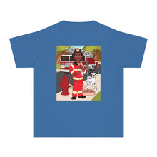 Fireman T-Shirt for Boys (African American Boy / Black Boy)