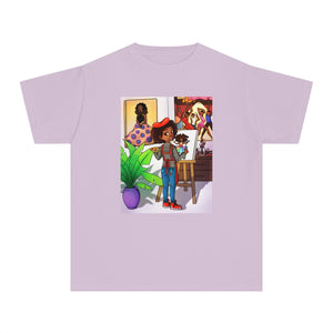 Youth - Future Artist Midweight Tee (African American / Black Girl)