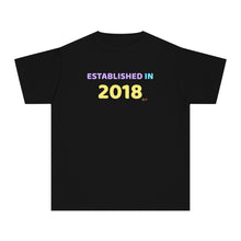 Back to School "Established in 2018" Age, Birthday, Grade, Girls T-shirt