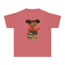 Reading Book Stack T-Shirt for Girls