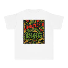 Juneteenth Floral T Shirt for Girls | Juneteenth 1865 Shirt | Black History Shirt for Kids | African American Pride Tee