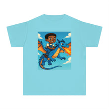 Fire Dragon T-Shirt for Boys (African American Boy / Black Boy)