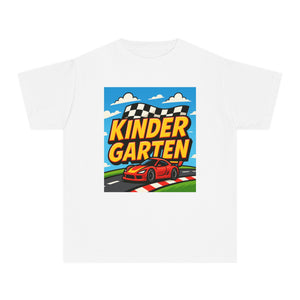 Kindergarten Back to School Race Car T-Shirt for Boys