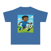 Amazing Boys Soccer T-Shirt (African American Boy / Black Boy)