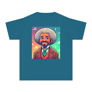 Black History Month T-shirt for Kids - Frederick Douglass, Black History T-Shirt for Boys and Girls