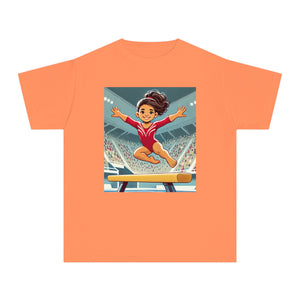 Youth - Amazing Girls Gymnastics T-Shirt (Latina / Hispanic Girl)