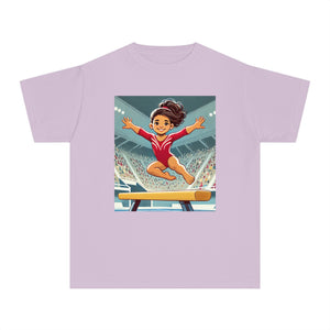 Youth - Amazing Girls Gymnastics T-Shirt (Latina / Hispanic Girl)