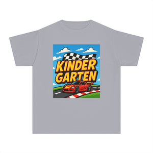 Kindergarten Back to School Race Car T-Shirt for Boys