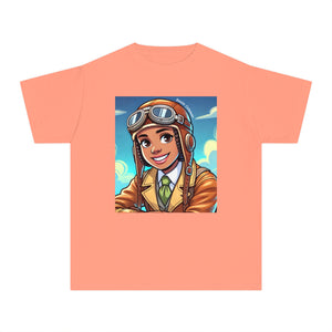 Black History Month T-Shirt for Kids - Bessie Coleman, Black History T-Shirt for Girls and Boys