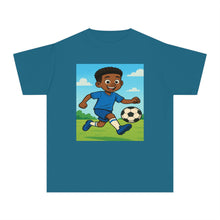Amazing Boys Soccer T-Shirt (African American Boy / Black Boy)