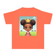 Youth - Young Amazing Queen Midweight T-Shirt (African American / Black Girl)