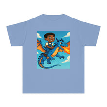 Fire Dragon T-Shirt for Boys (African American Boy / Black Boy)