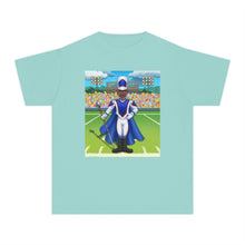 Youth - HBCU Drum Major T-Shirt (Blue, White and Red)