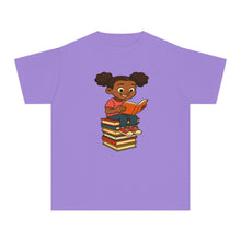 Reading Book Stack T-Shirt for Girls