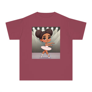 Youth - Graceful Ballerina T-Shirt for Back Girls